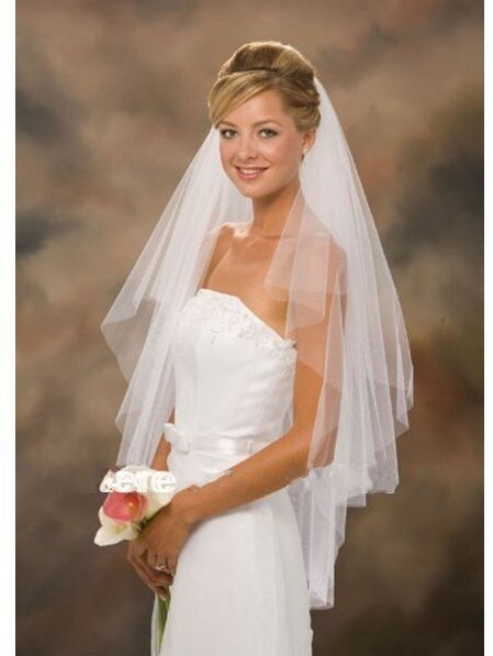 Ivory Wedding Veils For Sale
 Aliexpress Buy Hot Sale 2012 In Stock Two Layers