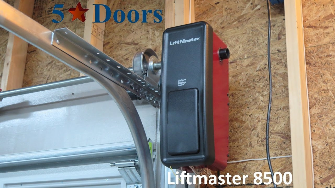 Jackshaft Garage Door Opener
 LiftMaster 8500 Residential Jack Shaft Garage Door Opener