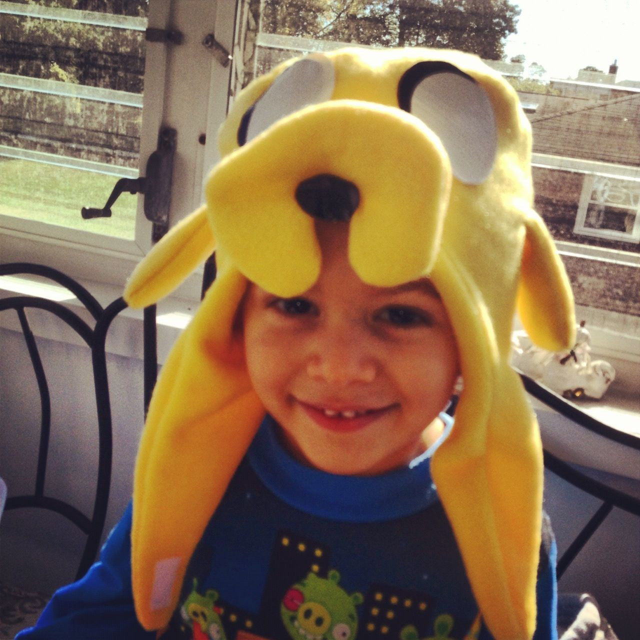 Jake The Dog Costume DIY
 Homemade Jake the dog hat from Adventuretime with Finn and