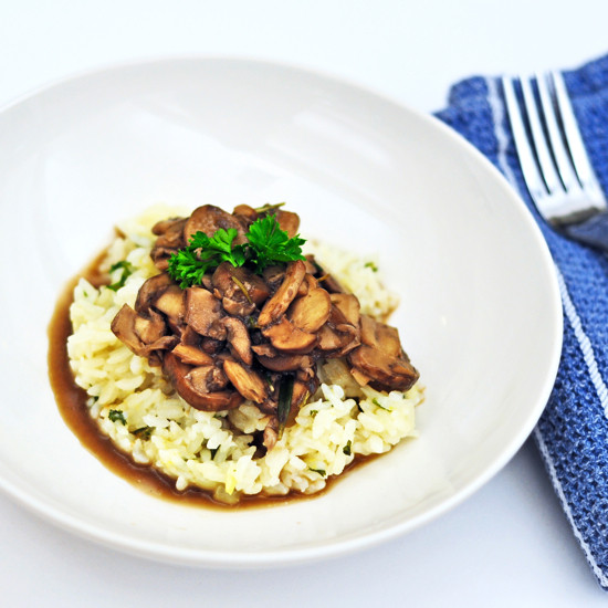 Jamie Oliver Mushroom Risotto
 Les Petits Chefs make Jamie Oliver’s basic “oozy” risotto