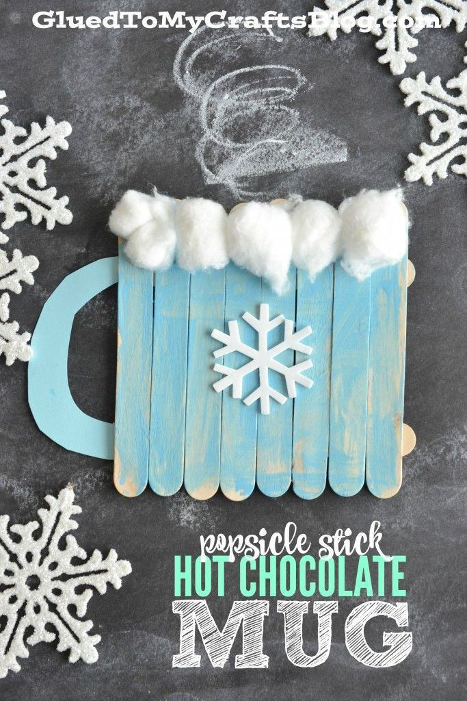 January Crafts For Adults
 Popsicle Stick Hot Chocolate Mug Kid Craft
