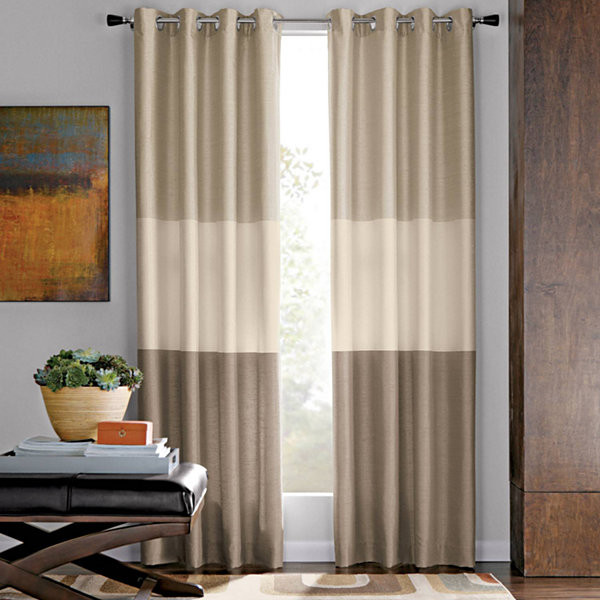 Jcpenney Living Room Curtains
 Studio Trio Grommet Top Curtain Panel JCPenney