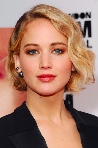 Jennifer Lawrence Bob Hairstyle
 20 Star Studded Celebrity Bobs Hairstyle Ideas for Medium
