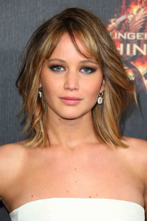 Jennifer Lawrence Bob Hairstyle
 10 Hairstyle Designs with Bangs Ideas