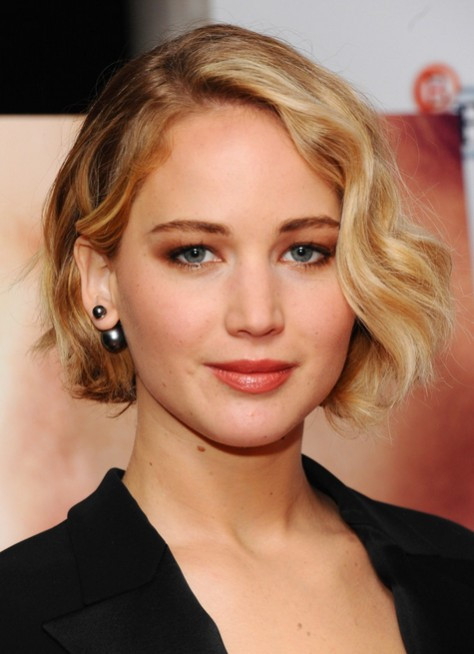 Jennifer Lawrence Bob Hairstyle
 40 Celebrity Short Hairstyles Short Hair Cut Ideas for