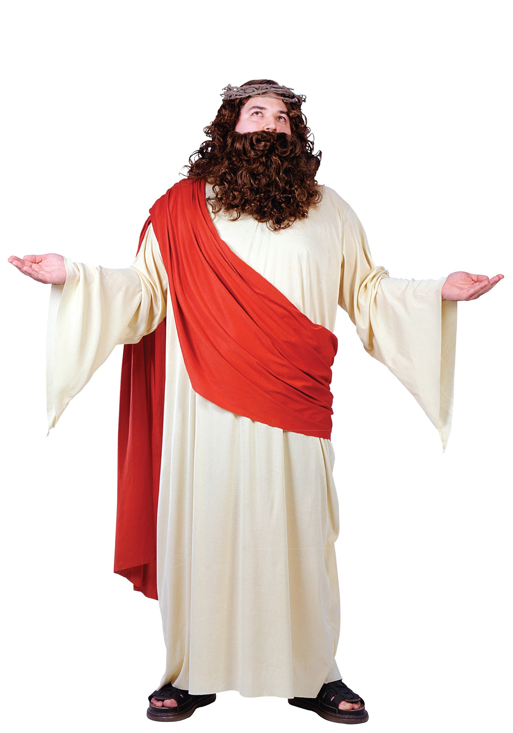 Jesus Costume DIY
 Jesus Costume for Plus Size Men