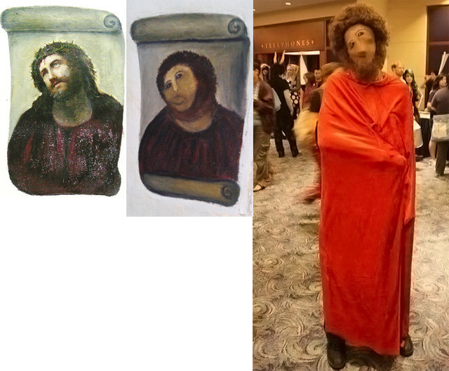 Jesus Costume DIY
 Best Halloween Costume Ever Beast Jesus es Alive