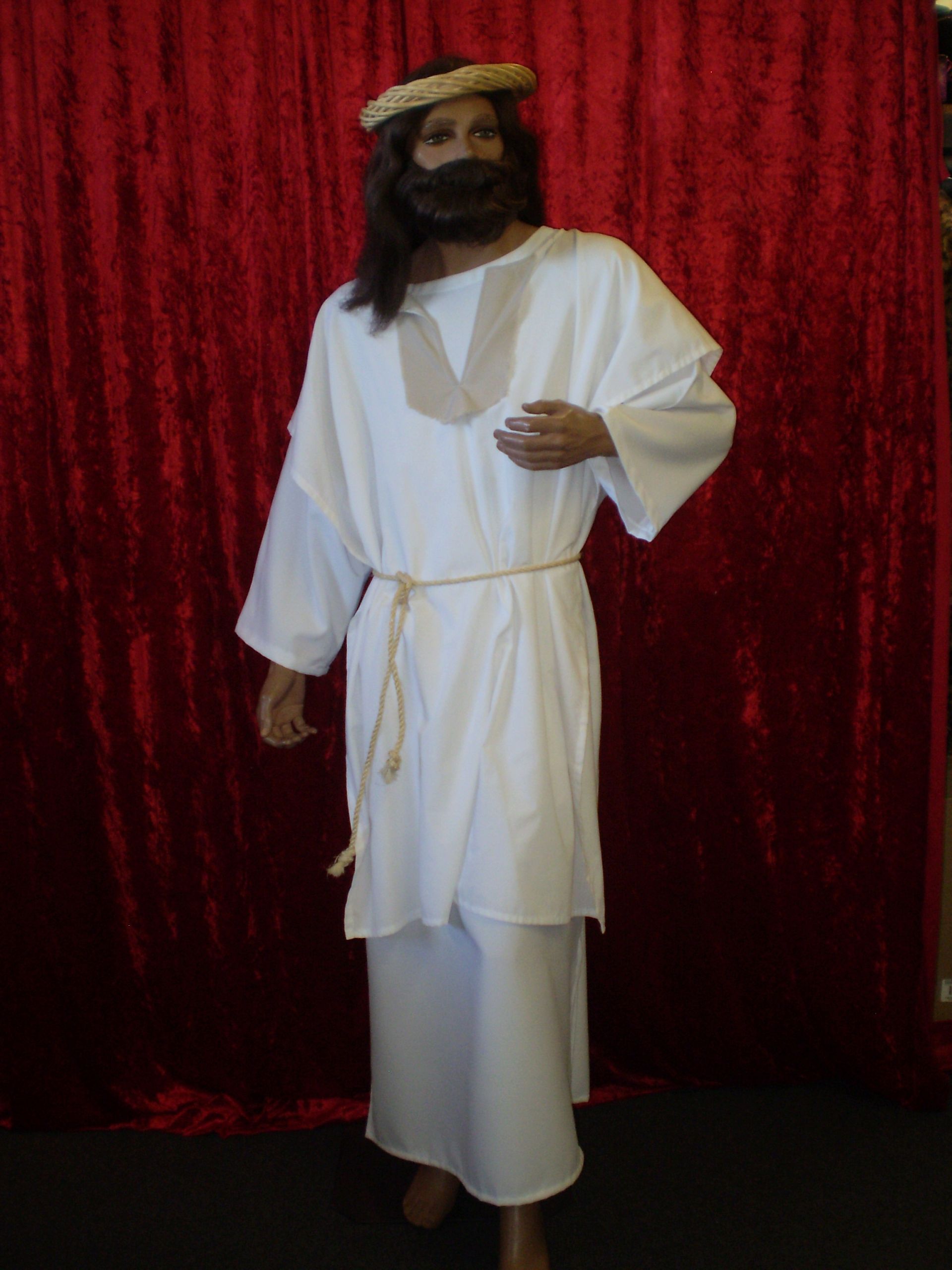 Jesus Costume DIY
 Biblical costumes Passion play dress up or Nativity scene