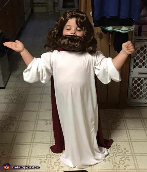 Jesus Costume DIY
 Jesus Christ Child Costume