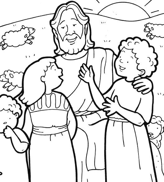 Jesus Loves Children Coloring Page
 10 images about JESUS LOVES THE LITTLE CHILDREN on