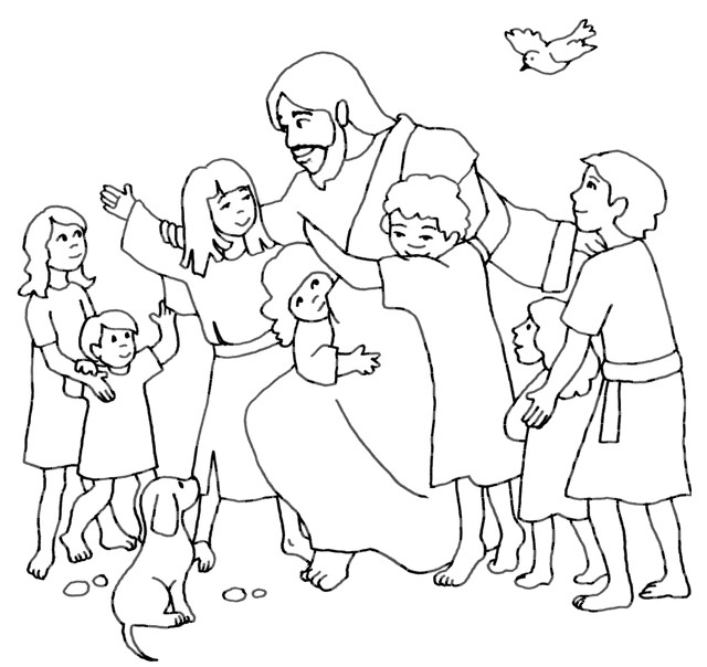Jesus Loves The Little Children Coloring Page
 Jesus Loves The Little Children Coloring Pages Coloring Home