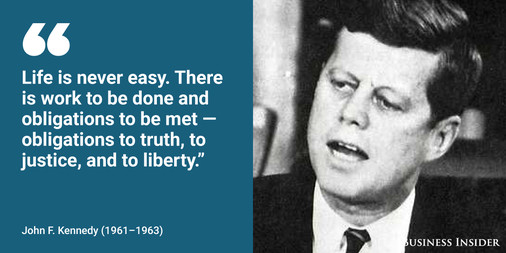 Jfk Leadership Quotes
 Leadership quotes from John F Kennedy the 35th US