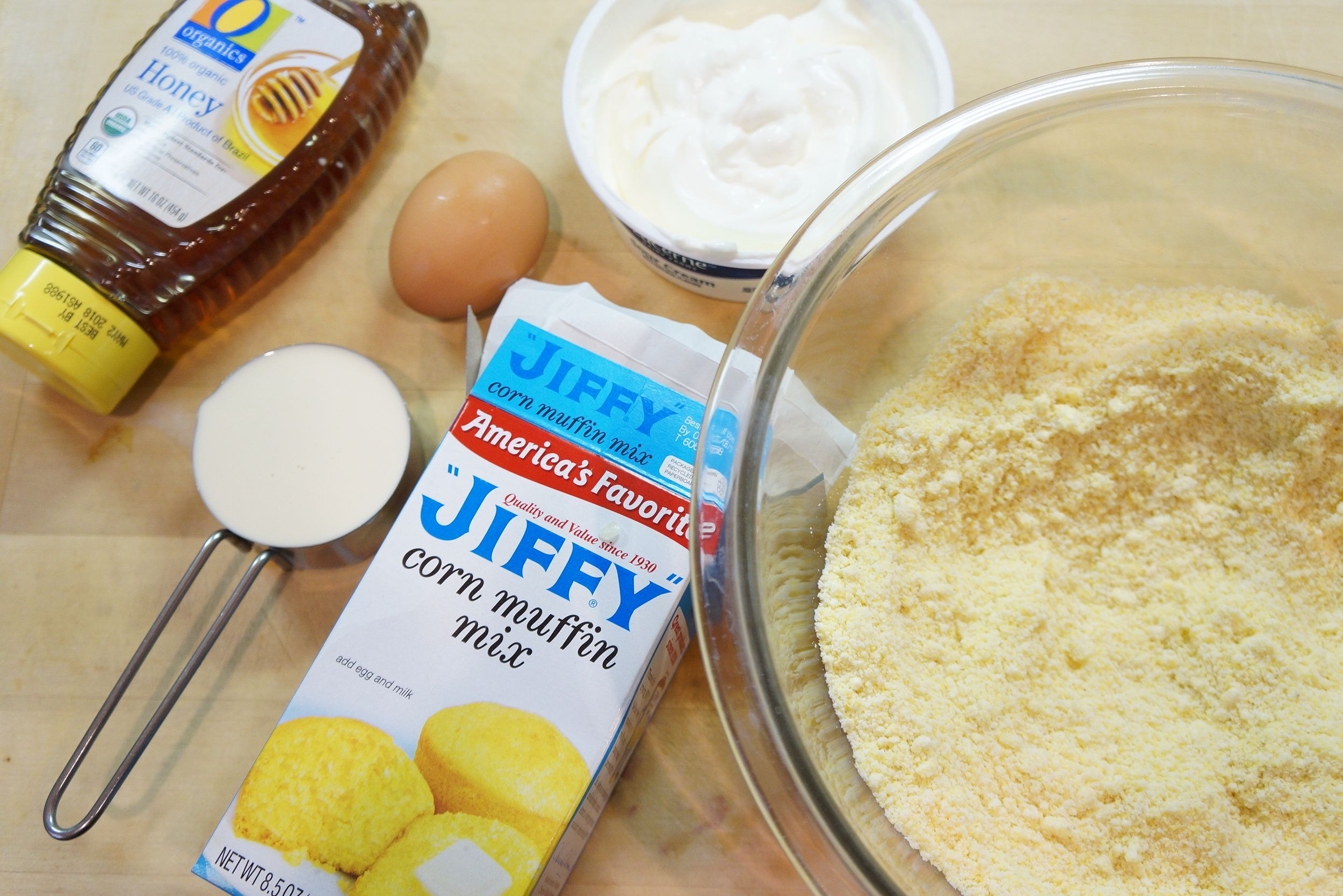 Jiffy Cornbread With Sour Cream
 Super Moist Jiffy Cornbread