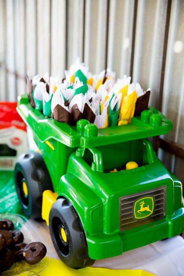 John Deere Birthday Party Supplies
 Kara s Party Ideas John Deere Tractor Themed Birthday