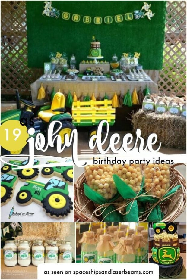 John Deere Birthday Party Supplies
 19 John Deere Tractor Party Ideas Spaceships and Laser Beams