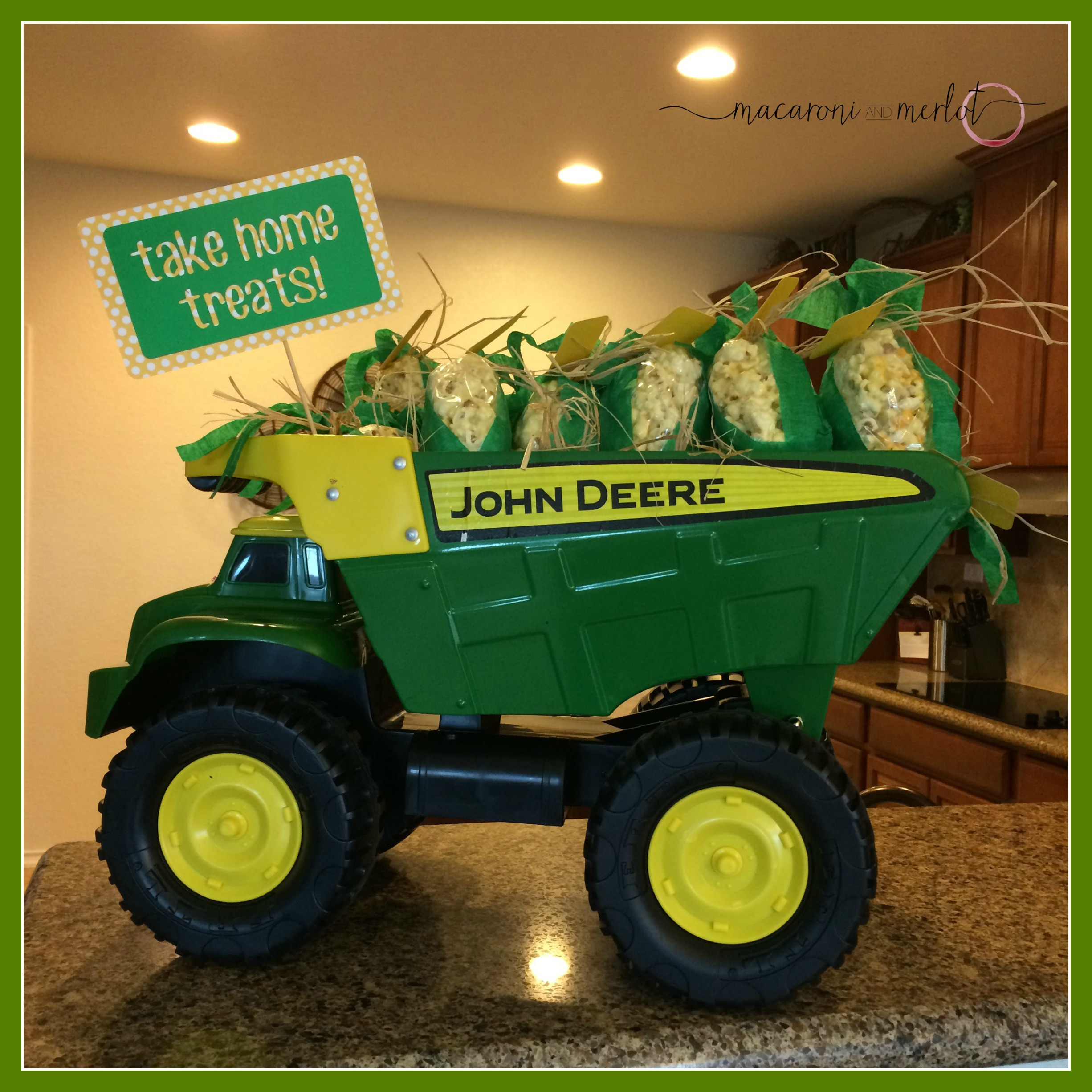 John Deere Birthday Party Supplies
 John Deere Birthday Party – macaroni and merlot