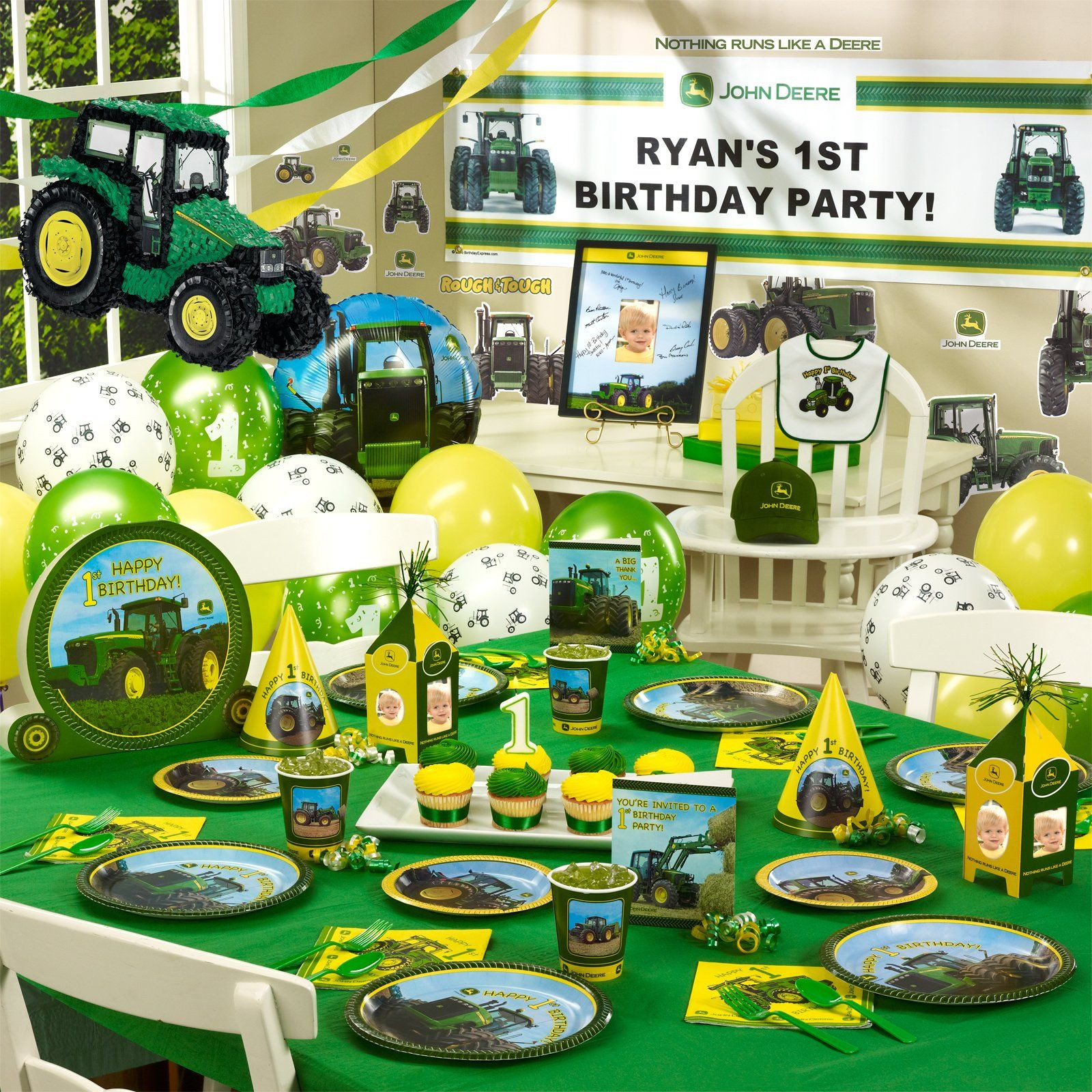 John Deere Birthday Party Supplies
 Pin on Party Ideas