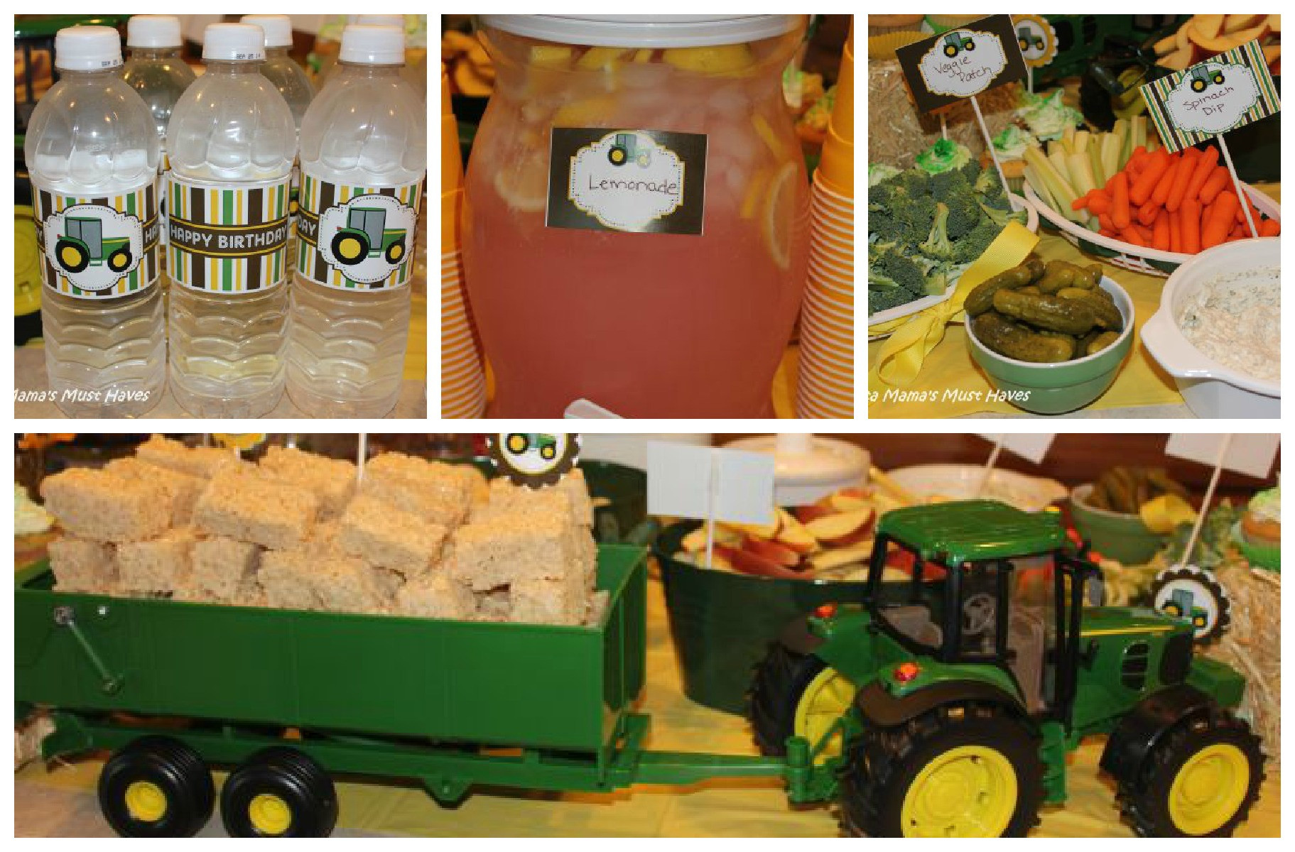 John Deere Birthday Party Supplies
 John Deere Tractor Birthday Party Food Games Favors & More