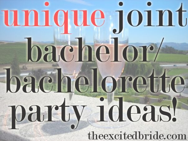 Joint Bachelor Bachelorette Party Ideas
 17 Best images about Bachelorette Bachelor Party on