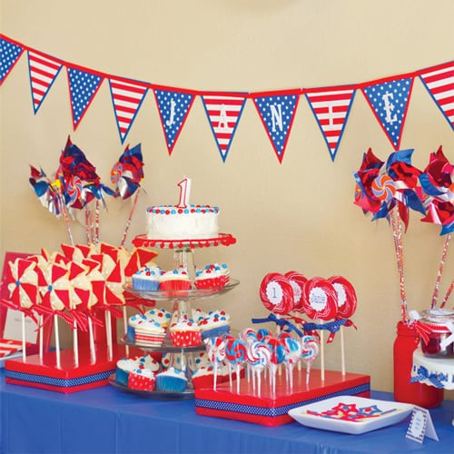 July Birthday Party Ideas
 Fourth of July Birthday Party Ideas