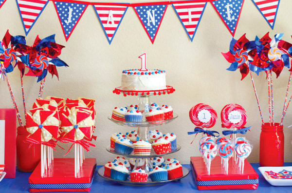 July Birthday Party Ideas
 Fourth of July Birthday Party Ideas