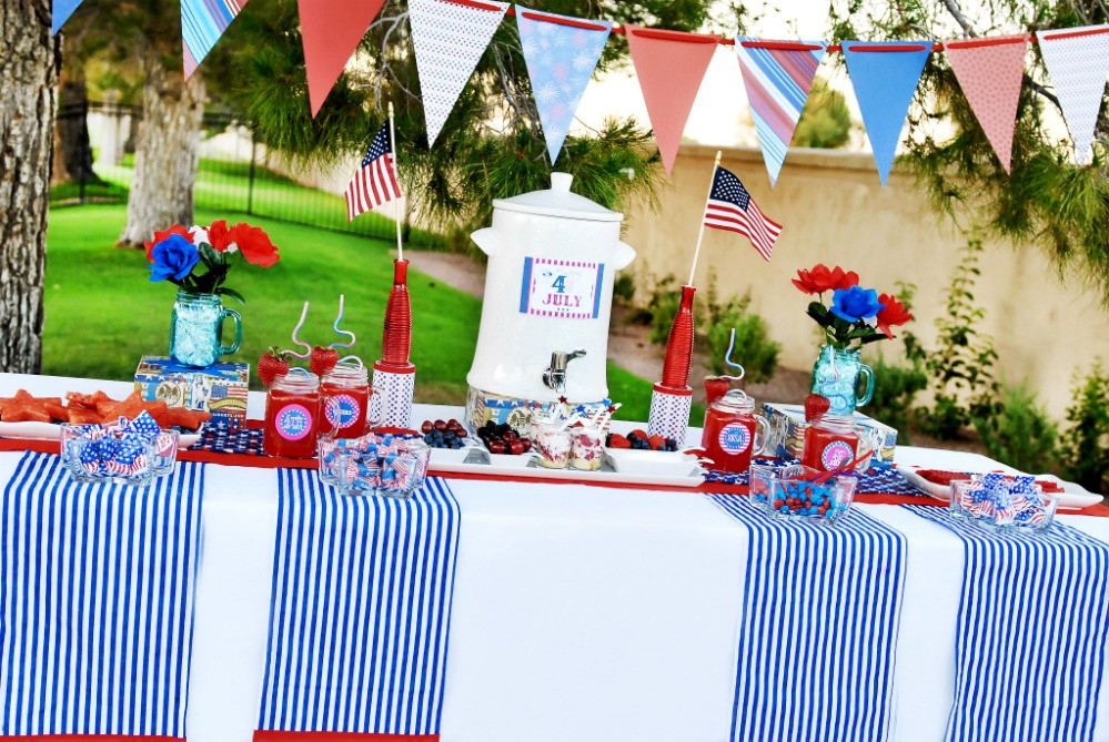 July Birthday Party Ideas
 Kara s Party Ideas 4th of July Party Idea Roundup Party