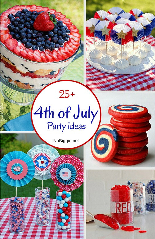 July Birthday Party Ideas
 25 4th of July Party ideas NoBiggie