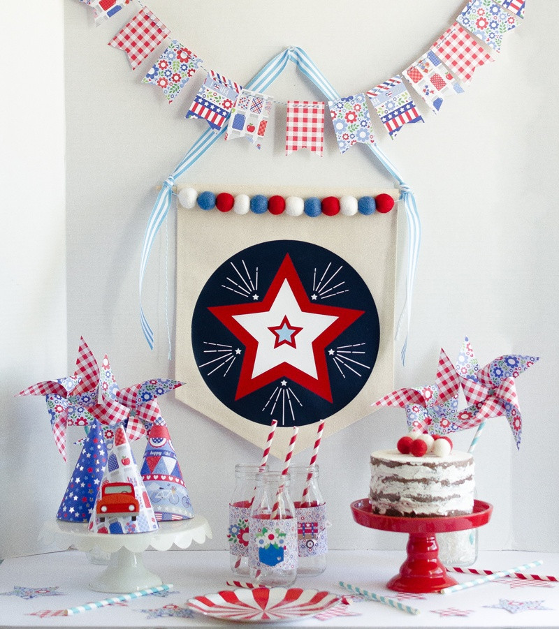 July Birthday Party Ideas
 4th of July Birthday Party Ideas by Fawn on Love the Day