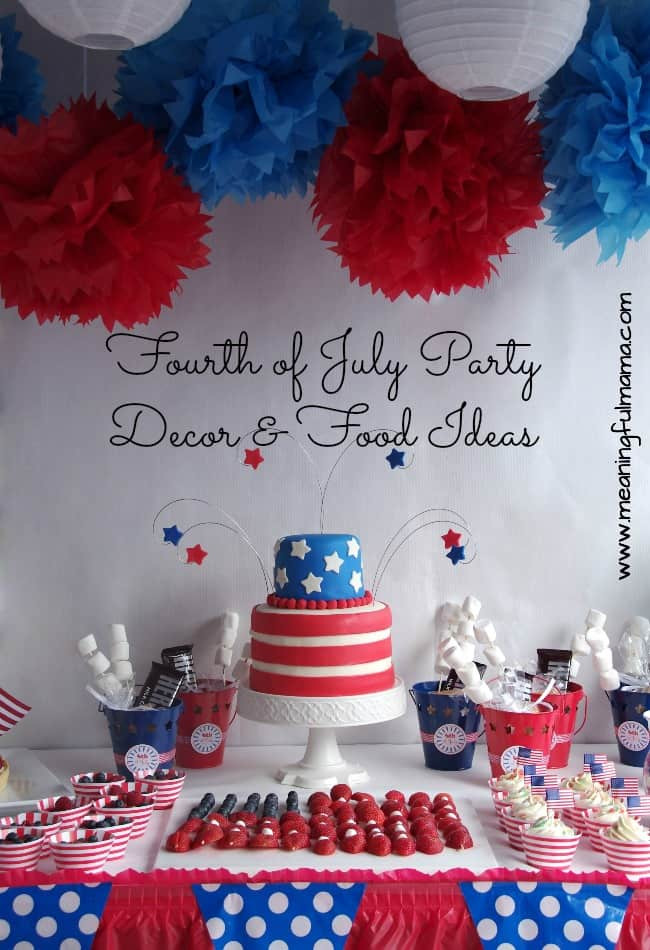 July Birthday Party Ideas
 Fourth of July Party