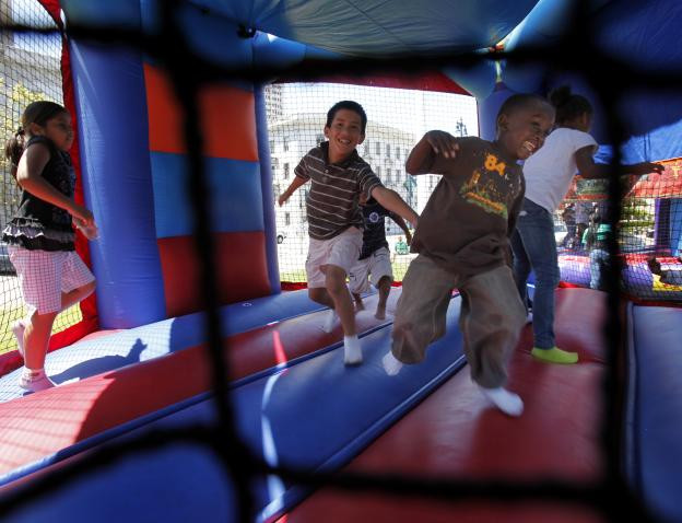 Jump Kids Party
 Some bounce houses contain unsafe levels of lead The