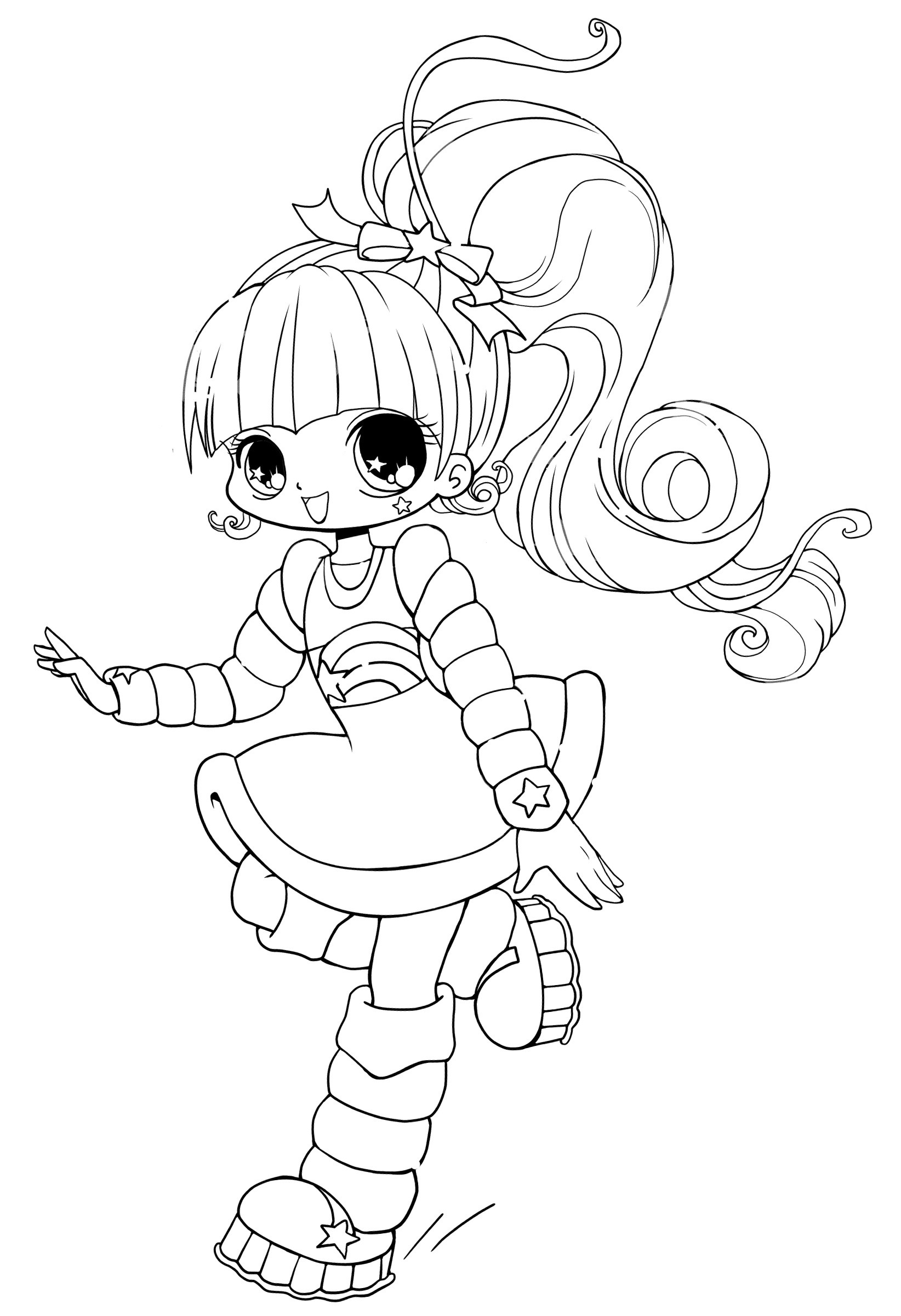 Kawaii Coloring Pages For Girls
 1000 images about dessin a colorier 12 on Pinterest