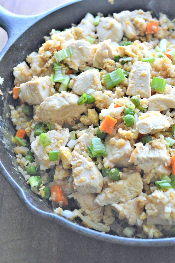 Keto Chicken Fried Rice
 Keto Cauliflower Chicken Fried Rice Easy 30 Minute Recipe