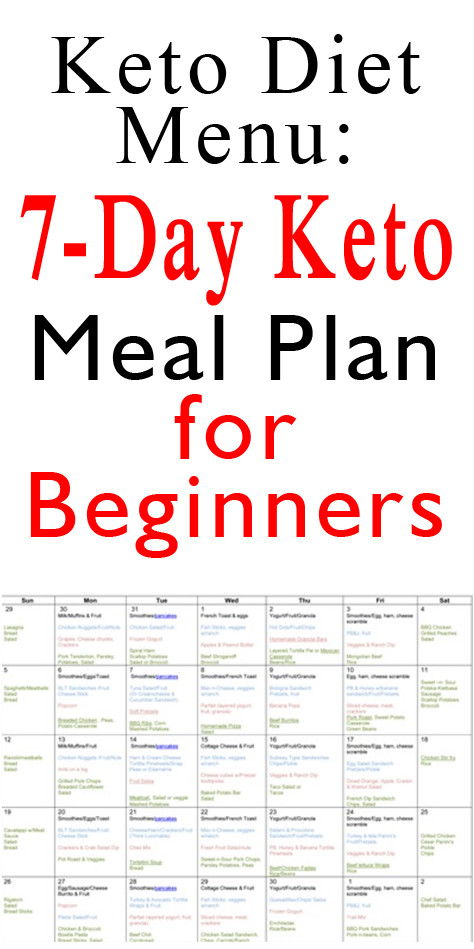 Keto Diet Meal Planner
 Keto Diet Menu 7 Day Keto Meal Plan for Beginners