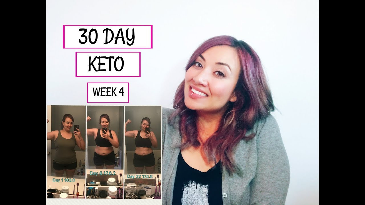 Keto Diet Results 4 Weeks
 Ketogenic Diet 30 Days WEEK 4 Keto Challenge RESULTS
