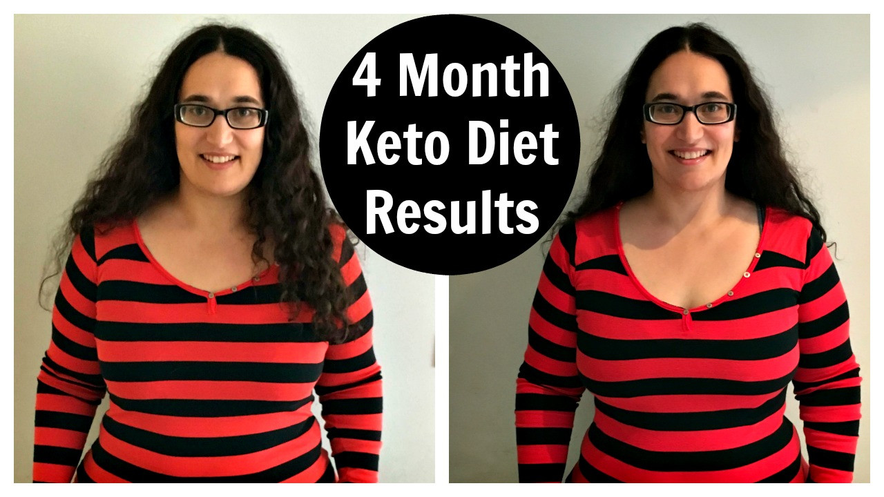 Keto Diet Results Female
 4 Month Keto Diet Results Before and After on