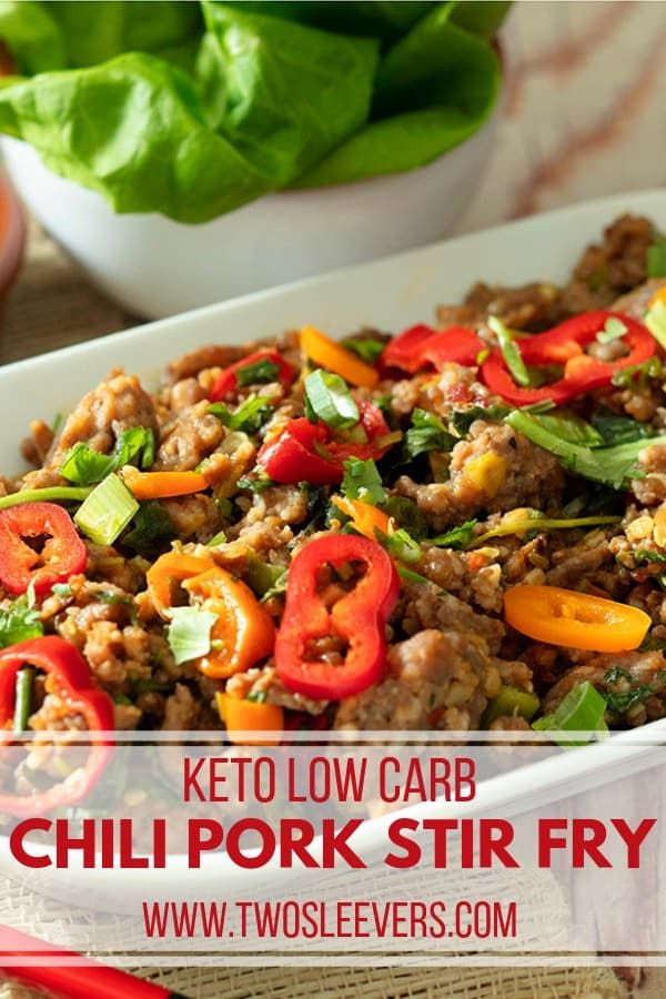 Keto Ground Pork Recipes
 Easy flavorful fantastic keto spicy ground pork stir fry