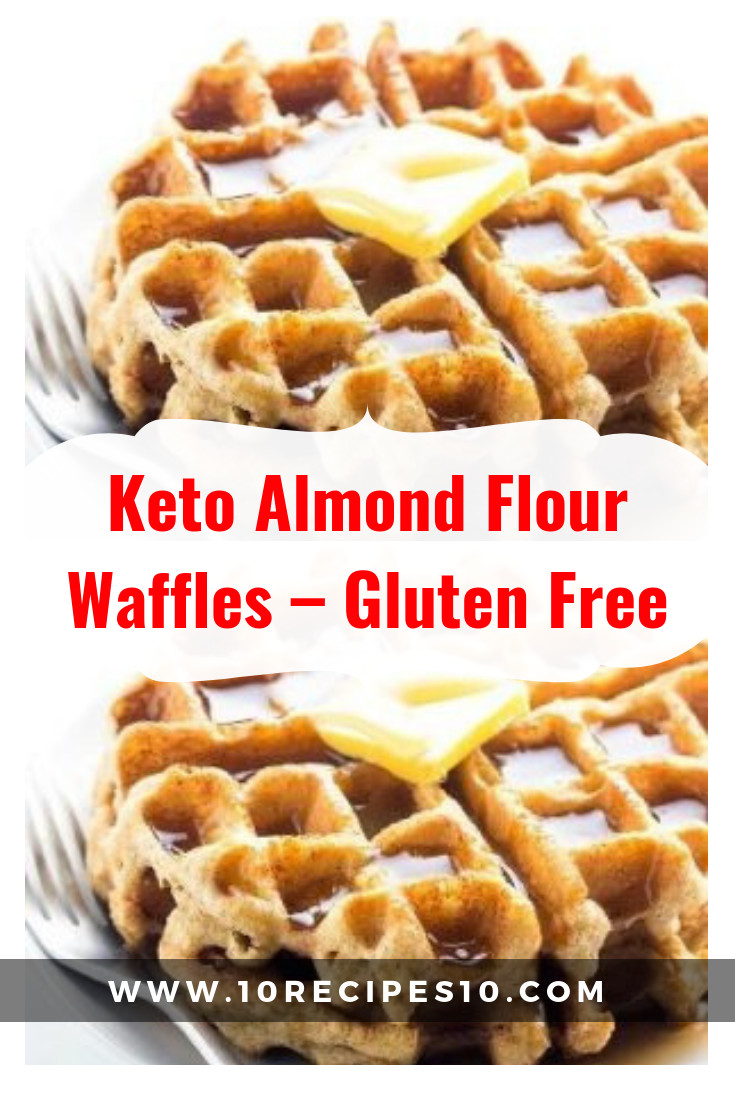 Keto Waffles With Almond Flour
 Keto Almond Flour Waffles – Gluten Free With images