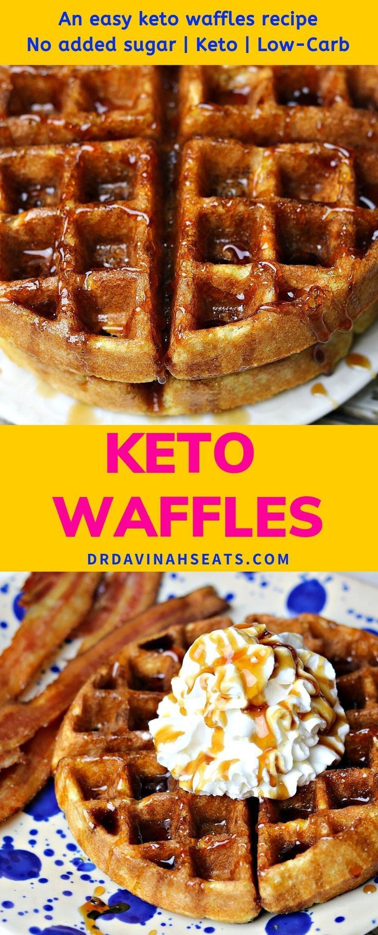 Keto Waffles With Almond Flour
 Keto Almond Flour Waffles Recipe