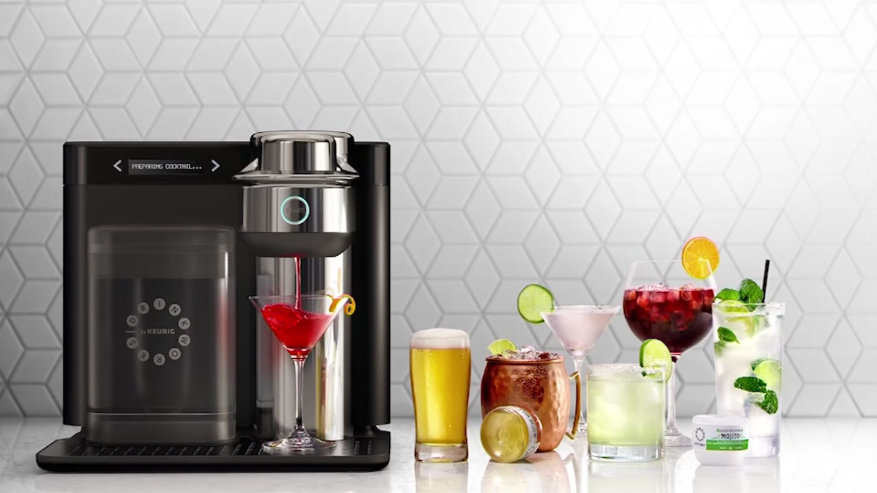 Keurig For Cocktails
 Drinkwork cocktail machines will hit more markets in 2019