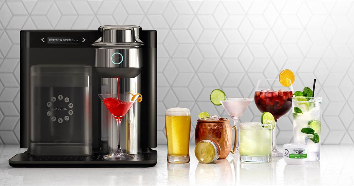 Keurig For Cocktails
 Keurig cocktail machine will soon be available in more states