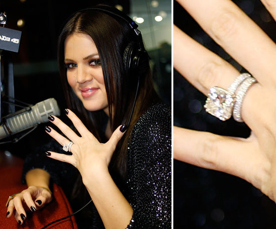 Khloe Kardashian Wedding Ring
 Celebrity engagement rings