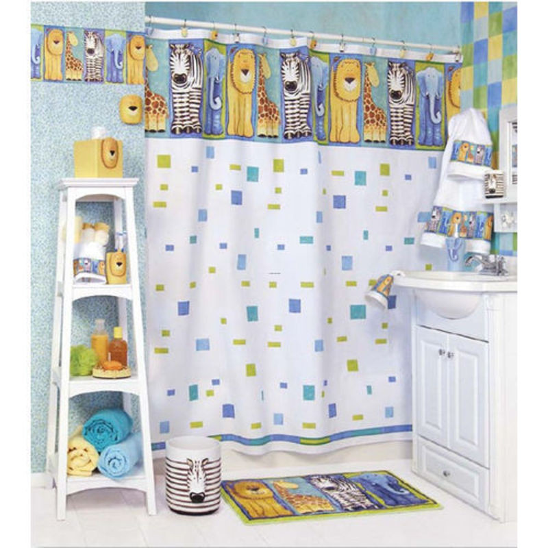 Kid Bathroom Shower Curtain
 More Kids’ Shower Curtains design bookmark