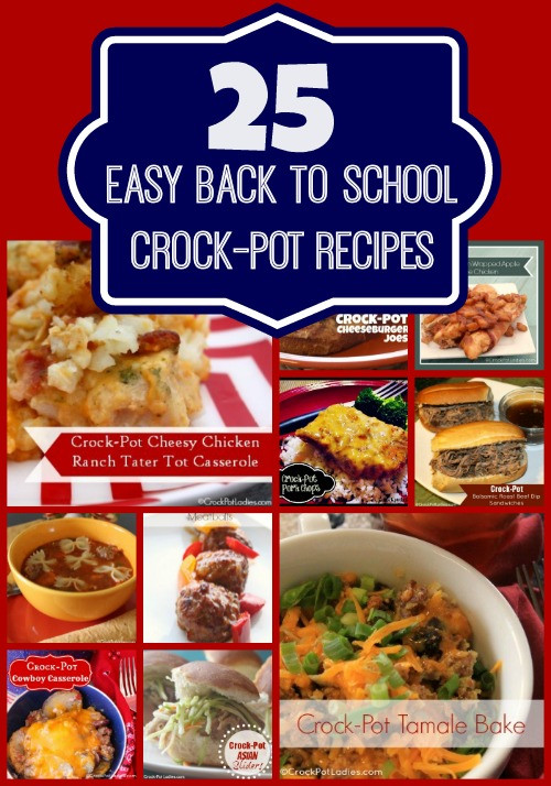 Kid Friendly Crock Pot Dinners
 25 Easy Back To School Crock Pot Recipes Crock Pot La s