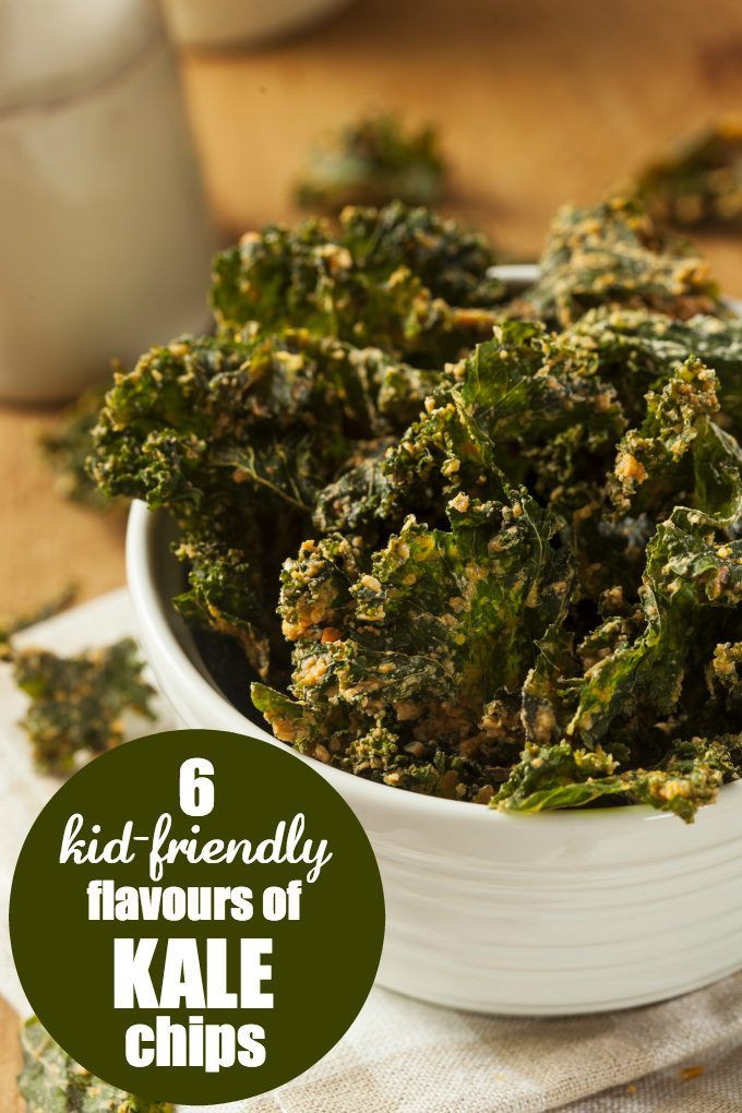 Kid Friendly Kale Recipes
 6 Kid Friendly Flavours of Kale Chips