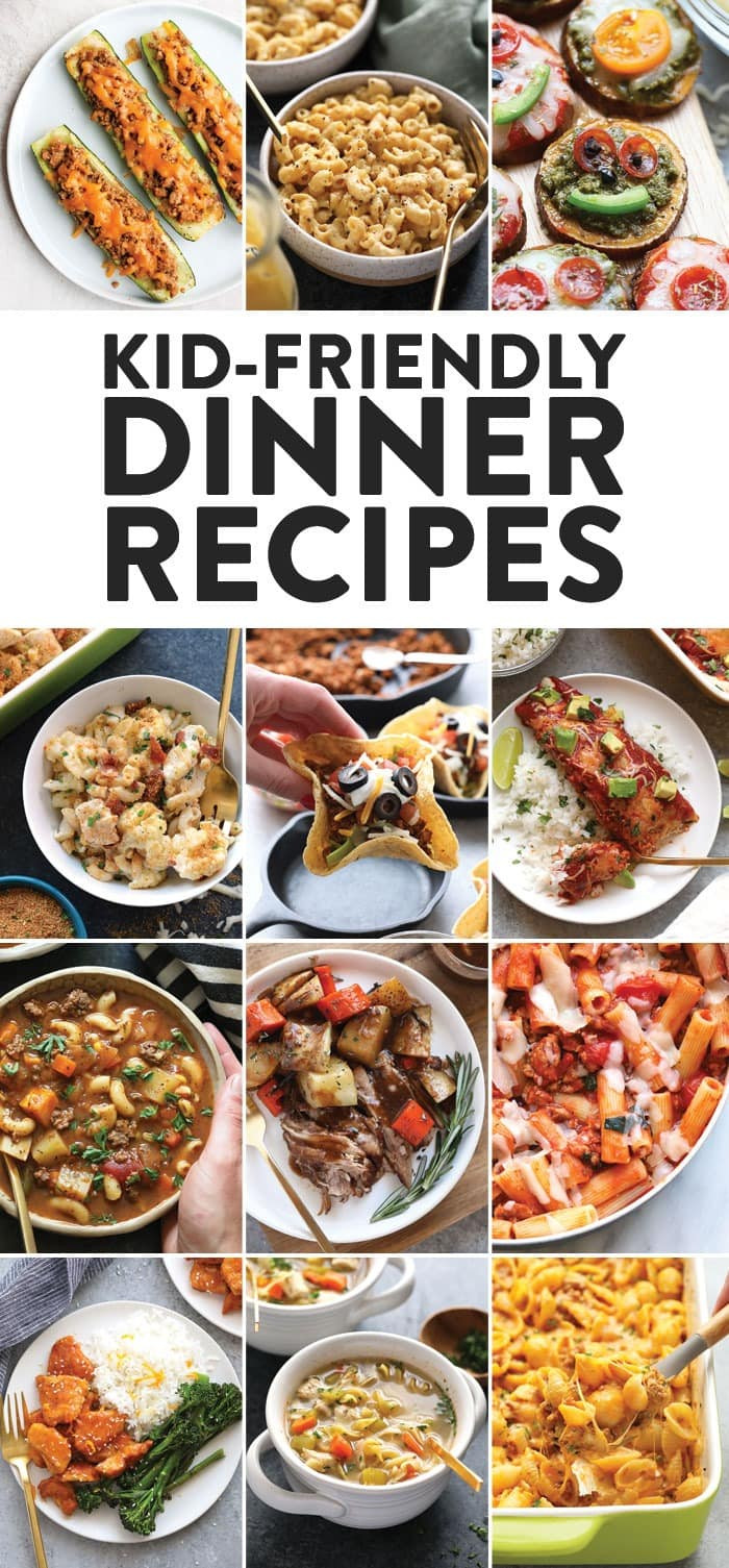 Kid Friendly Recipes For Dinner
 Healthy Kid Friendly Dinner Recipes 30 Recipes Fit