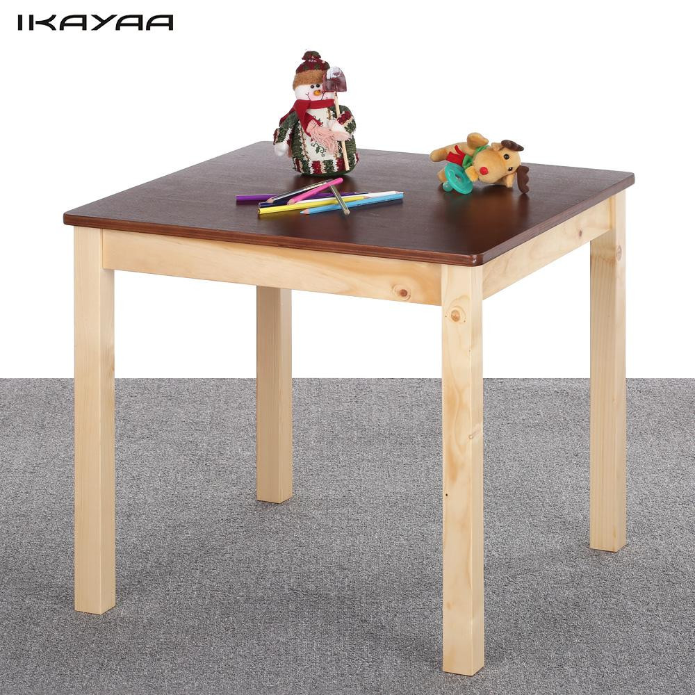 Kids Activity Table
 iKayaa FR Stock Toddler Children Activity Table Wooden