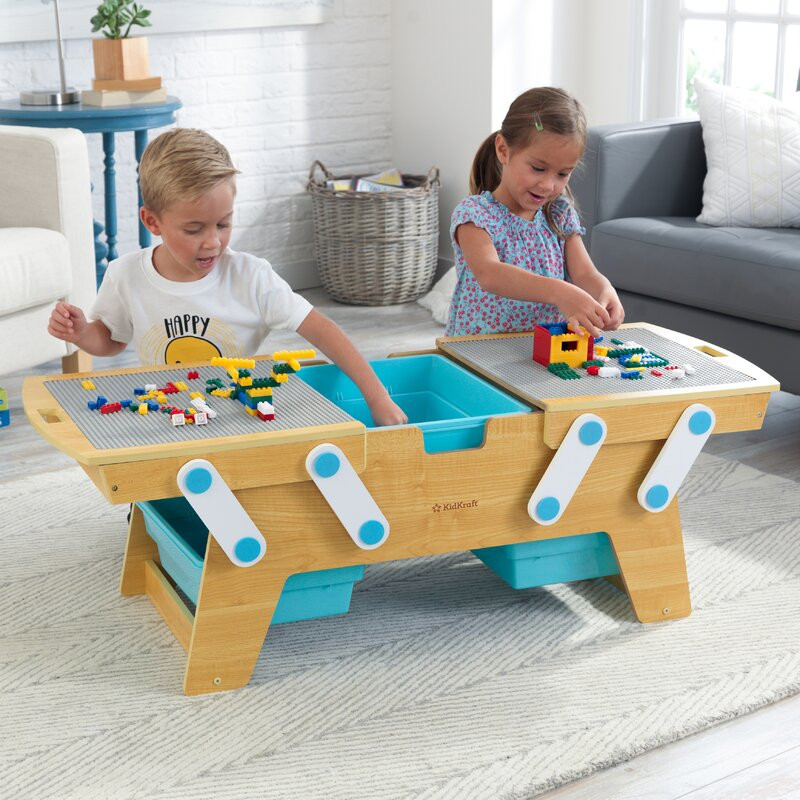 Kids Activity Table
 KidKraft Building Bricks Kids Activity Table & Reviews