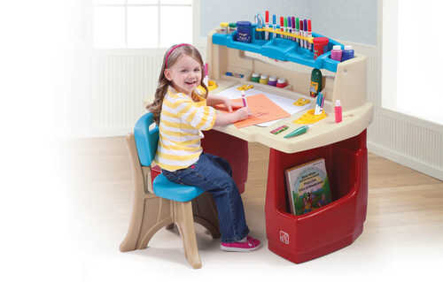 Kids Art Desk With Storage
 Toddler Art Desk With Storage