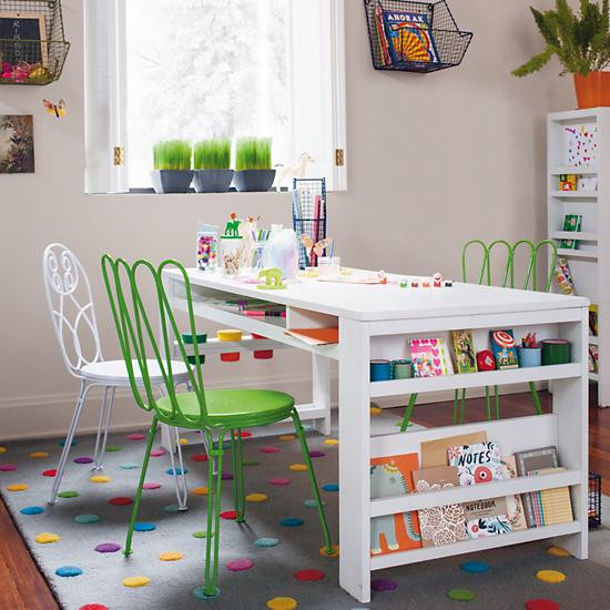 Kids Art Desk With Storage
 Craft Table for Kids Designs Materials and plements