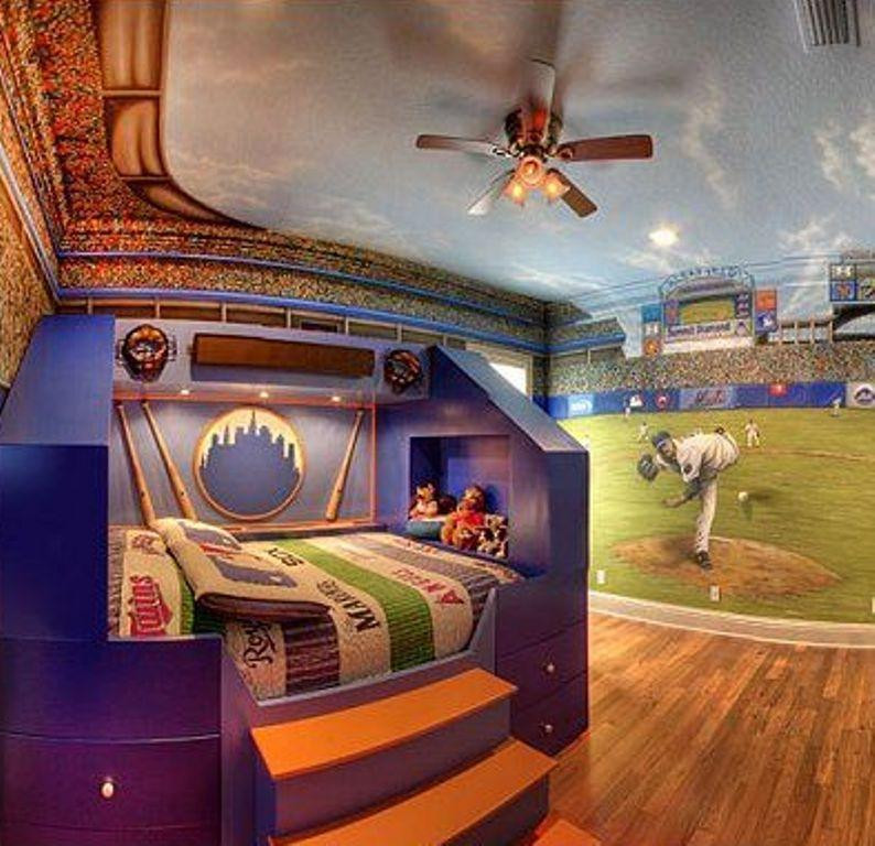 Kids Baseball Room
 Astonishing Baseball Bedding For Kids